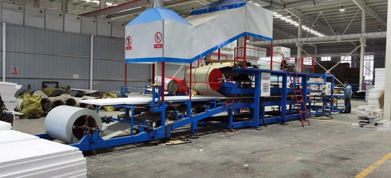 Heat Insulation Sandwich Panel Production Line For Compound Insulated Roof Panel