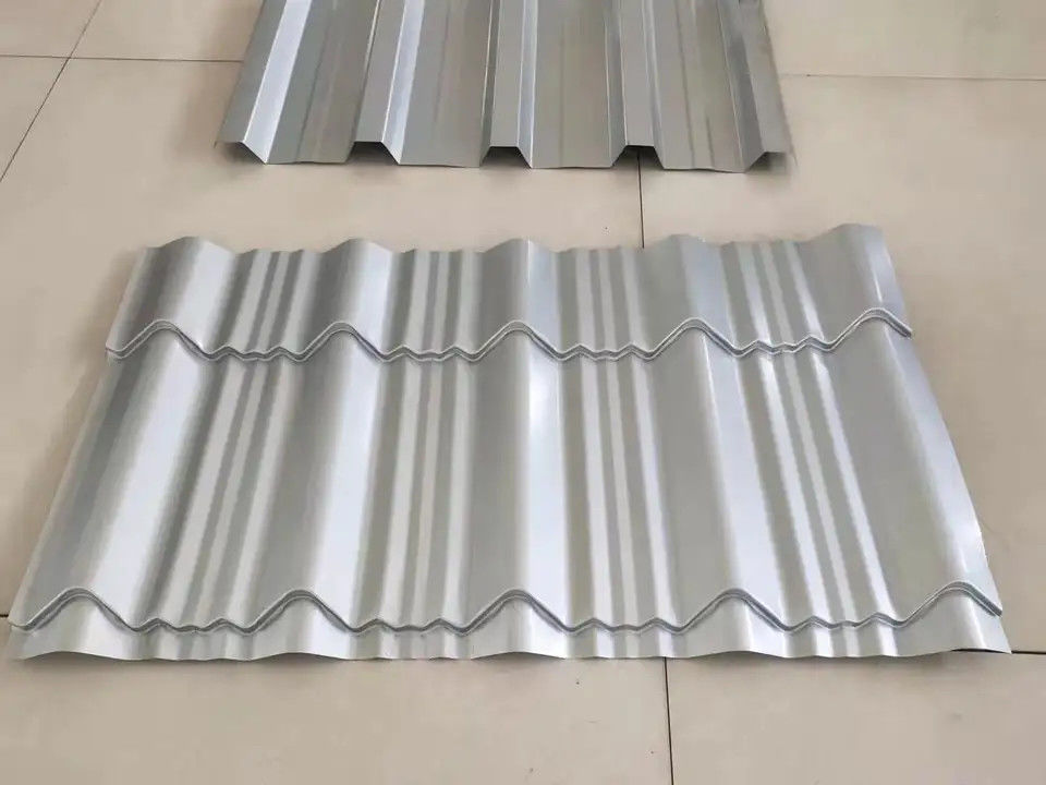 2025년 신규 디자인 사다리꼴 및 유리 이중 레이어 지붕 시트 루핑 타일 롤 성형기