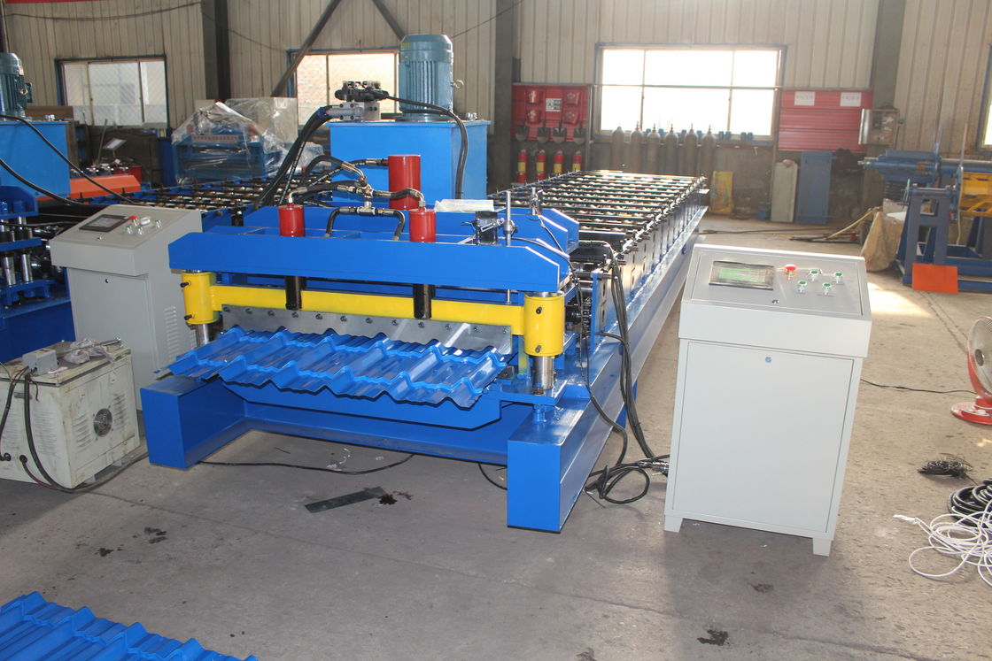 380v 50hz 2025 새로운 디자인 맞춤화 Galvalume Roof Panel Roll Forming Machine Plc