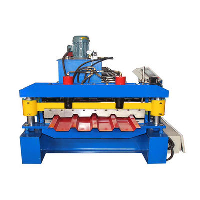 686 Ibr 프로필 단일 계층 롤 형성 기계 Plc 제어