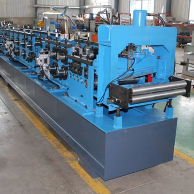 CZ Purlin Roll Forming Machine with 16 Roller Stations Automatic Fixed-Length Cutting and Hydraulic Station for High Efficiency