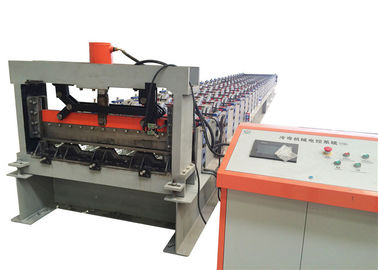 기계 4Kw PLC 통제 자동적인 주름을 잡기 형성하는 금속 지면 갑판 목록